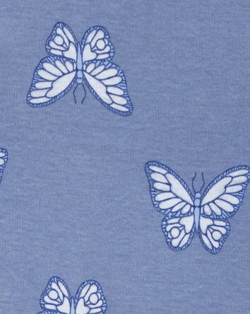 Baby 5-Pack Butterfly Short-Sleeve Bodysuits, 