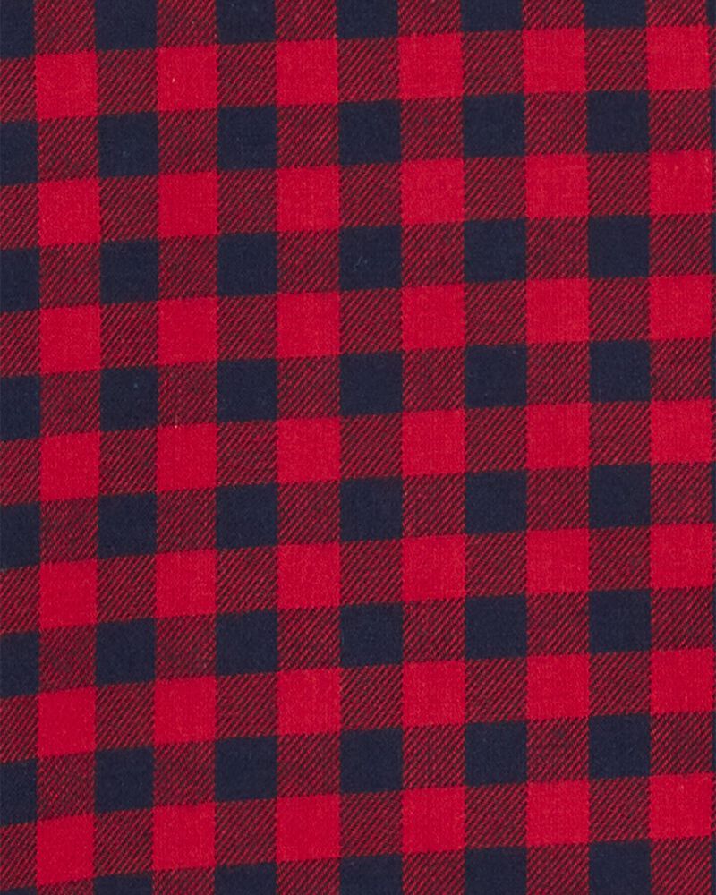 Plaid Button-Front Shirt, image 3 of 4 slides