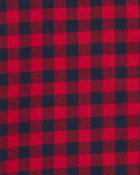 Plaid Button-Front Shirt, image 3 of 4 slides