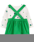 3-Piece St. Patrick's Day Print Jumper Set, image 2 of 5 slides