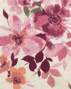 Baby Floral Print Fleece Jacket, image 2 of 3 slides