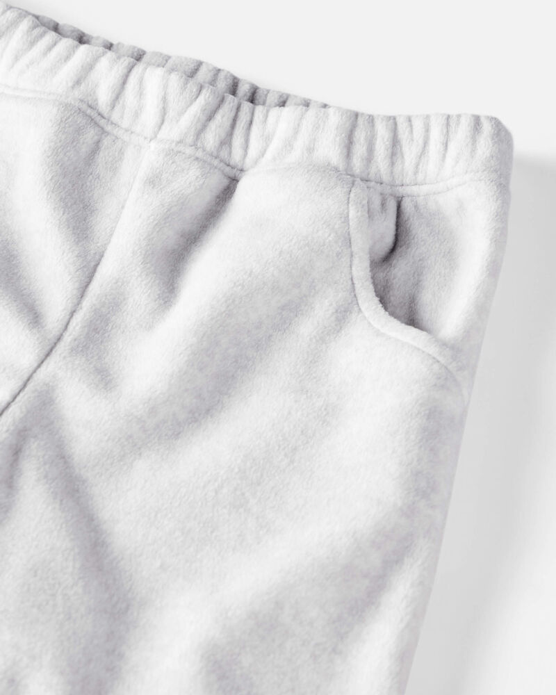 Toddler Girl 2-Piece Recycled Microfleece Set - Grey, image 2 of 4 slides