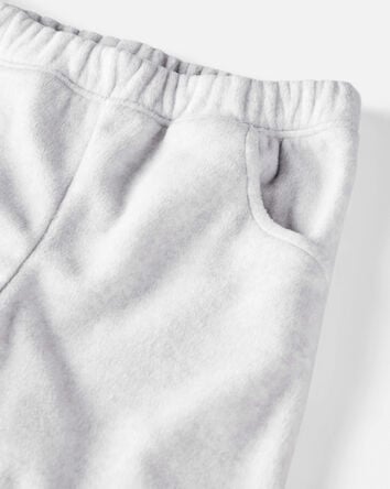 Toddler Girl 2-Piece Recycled Microfleece Set - Grey, 