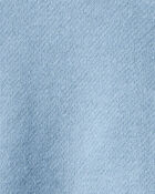 Baby Boy Solid Fleece Long-Sleeve Sweatshirt - Blue, image 2 of 3 slides