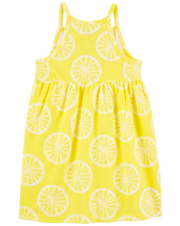 Toddler Lemon Tank Dress, 