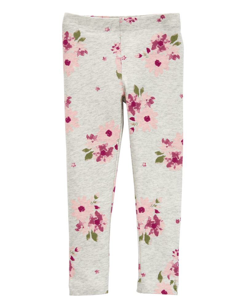 Toddler Floral Leggings, image 1 of 5 slides