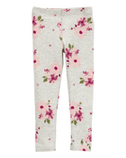 Toddler Floral Leggings, image 1 of 5 slides