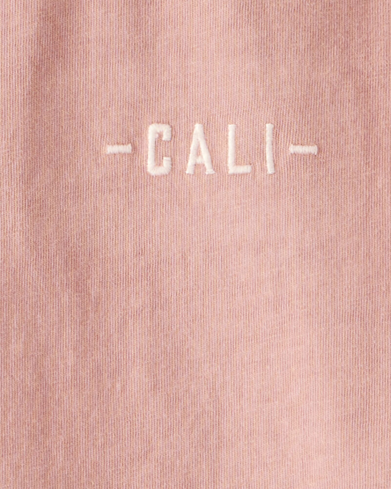 Boys Cali Cotton Short-Sleeve Tee - Brown, image 3 of 4 slides