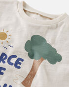 Baby Organic Cotton Force of Nature Graphic Tee, image 2 of 4 slides