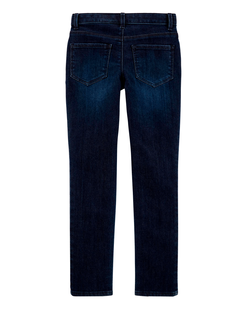 Kid Dark Wash Slim-Fit Skinny-Leg Jeans, image 2 of 5 slides