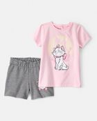 Toddler 2-Piece Aristocat Outfit Set, image 1 of 5 slides