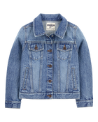 Kid Denim Jacket - Medium Wash, image 1 of 4 slides