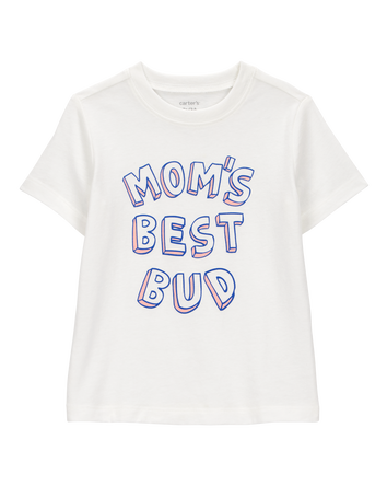 Toddler Boy Mom's Best Bud Graphic Tee, 
