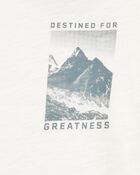 Kid Mountain Knit Hoodie - White, image 3 of 5 slides