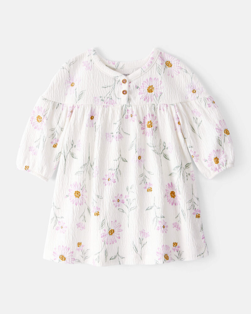 Baby Floral Gauze Dress, image 7 of 8 slides