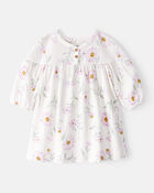 Baby Floral Gauze Dress, image 7 of 8 slides