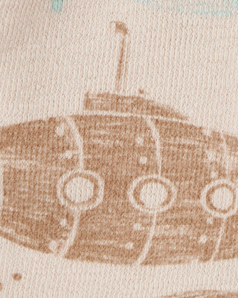 Baby Sea Print Pull-On Shorts, image 3 of 4 slides
