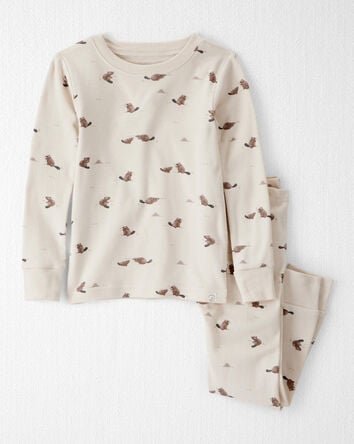 Toddler Organic Cotton Pajamas in Beavers' Creek Print, 
