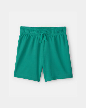 Toddler Boy Mesh Active Shorts - Green, 