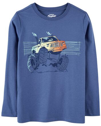 Kid OshKosh Originals Long Sleeve Jersey Graphic Tee, 