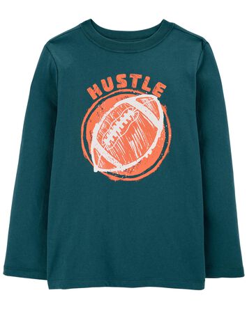 Hustle Football Graphic Tee, 