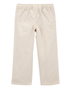 Toddler Pull-On Drawstring Pant - Tan, image 4 of 6 slides