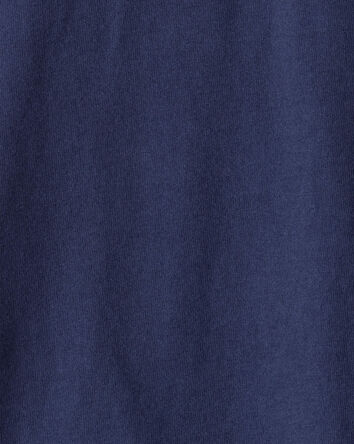 Toddler Boy Short-Sleeve Henley Tee - Navy, 