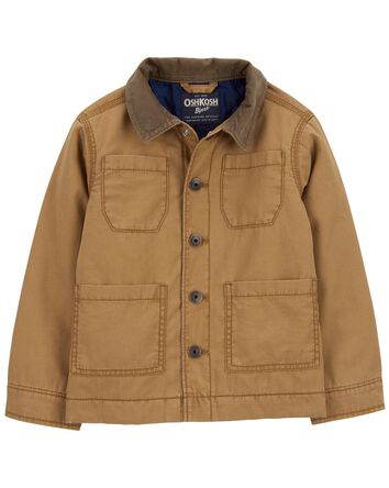 Toddler Button-Front Barn Jacket, 