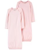 Baby 2-Pack PurelySoft Gown Set, image 1 of 5 slides