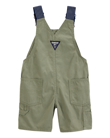 Toddler Knit Shortalls - Green, 