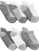 Grey - 6-Pack Ankle Socks