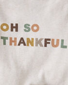 Baby 2-Piece Organic Cotton Oh So Thankful Set, image 3 of 5 slides