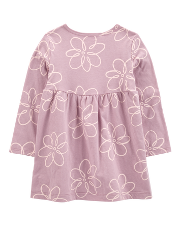 Toddler Floral Jersey Dress, 