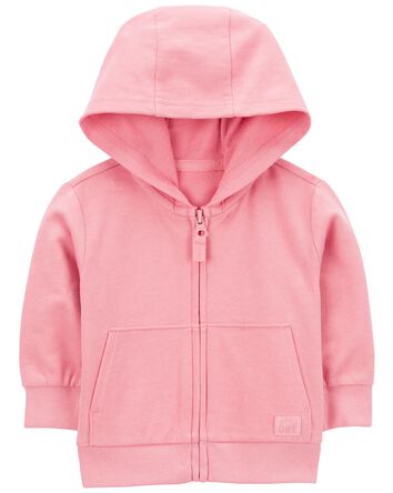 Baby Zip-Front French Terry Hoodie, 