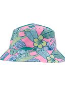 Multi - Toddler Tropical Swim Reversible Bucket Hat