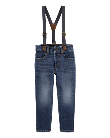 Toddler Favorite: Stretch Denim Suspenders, 