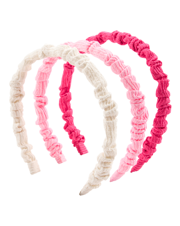 Toddler 3-Pack Headbands - Pink, 