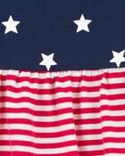 Baby 4th Of July Sunsuit, image 2 of 3 slides