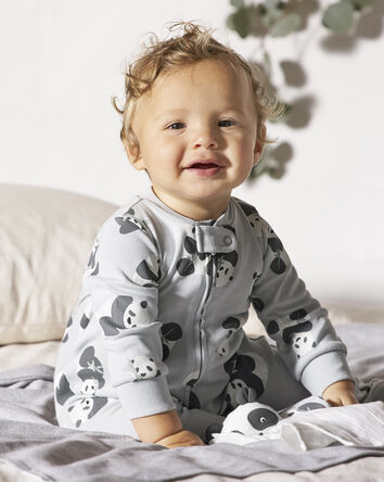 Baby Organic Cotton Sleep & Play Pajamas, 