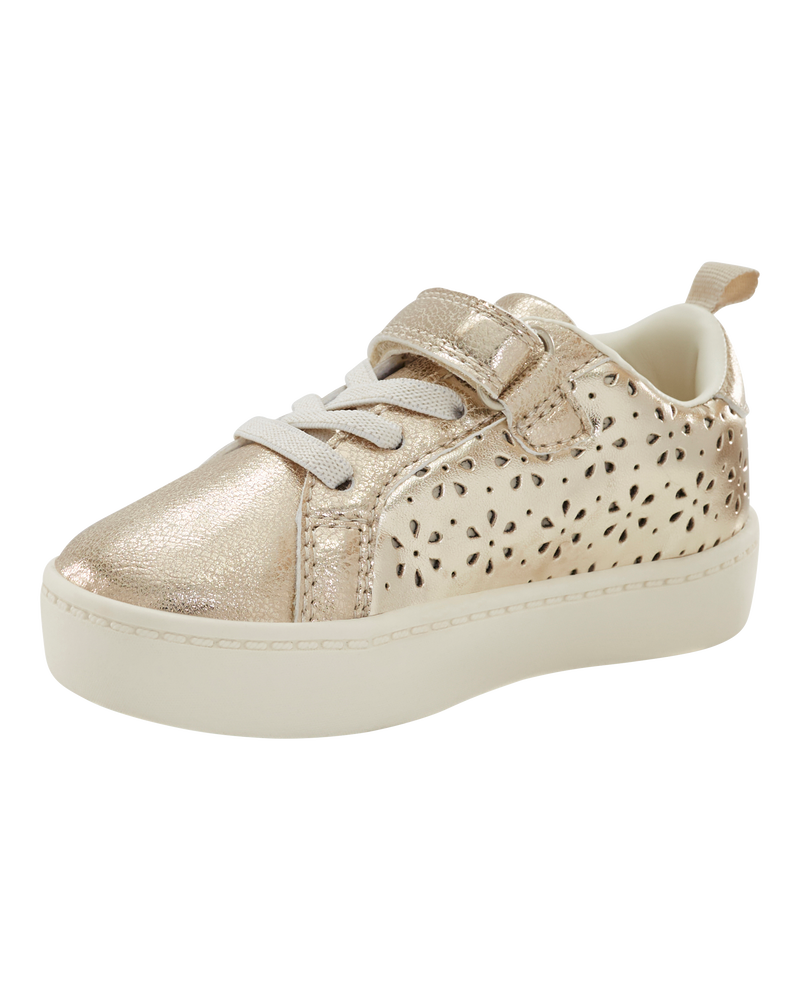 Toddler High-Top Glitter Sneakers - Gold, image 7 of 7 slides