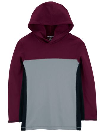 Kid Colorblock Hooded Pullover, 