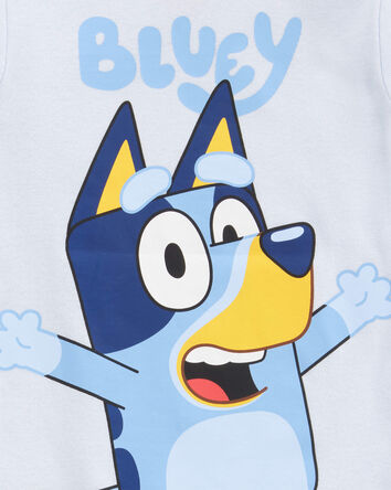 Toddler Bluey Snug Fit Cotton 2-Piece Pajamas - Blue, 