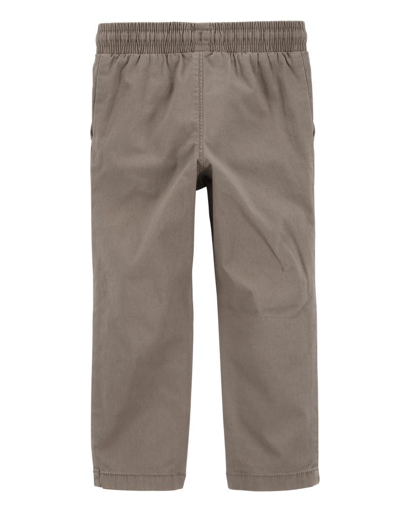 Baby Drawstring Pants with Reinforced Knees, image 2 of 4 slides