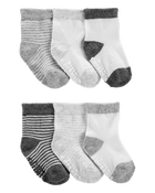 Baby 6-Pack Booties, image 1 of 8 slides