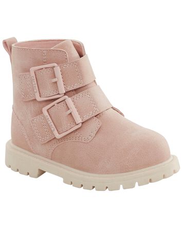 Toddler Buckle Boots, 