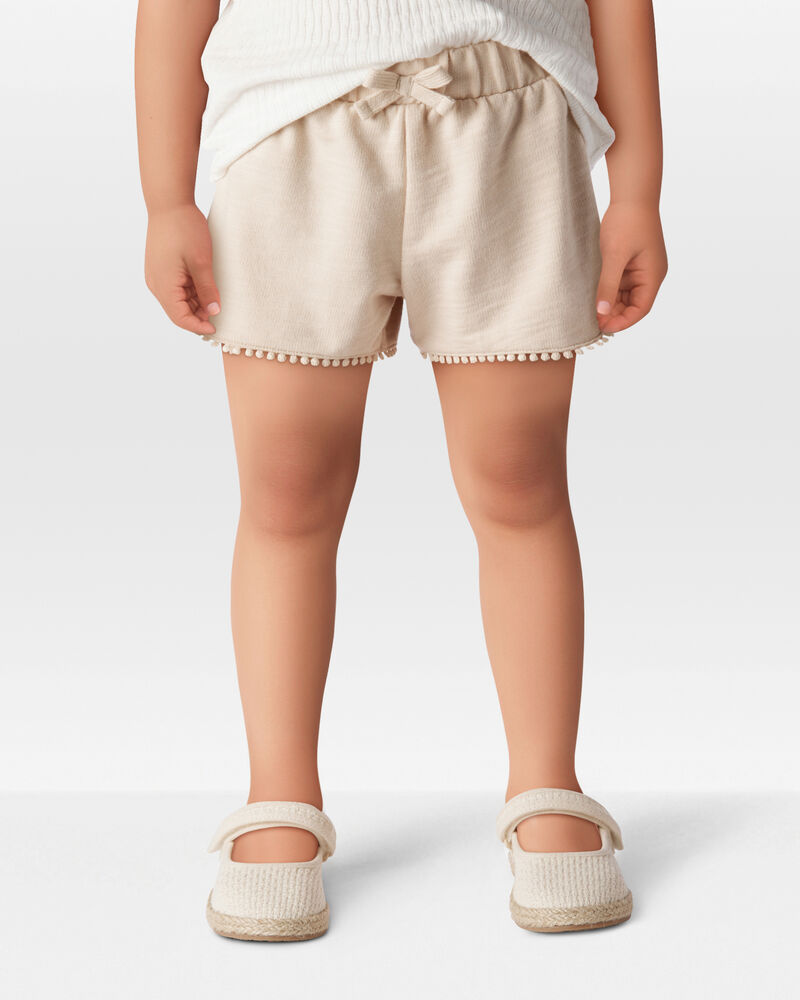 Toddler Pom Pom Dolphin Shorts, image 2 of 6 slides