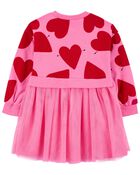 Heart Long-Sleeve Dress, image 2 of 4 slides