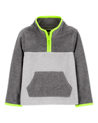 Toddler Quarter-Zip Microfleece Pullover, image 1 of 3 slides