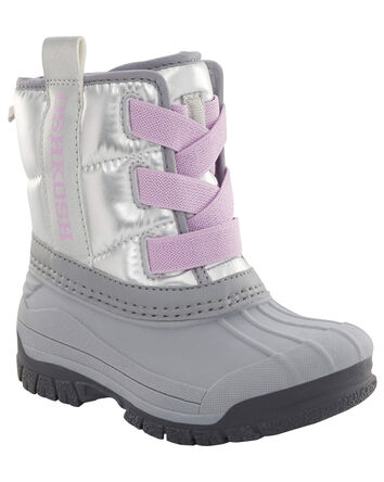 Kid Lace -Up Snow Boots, 