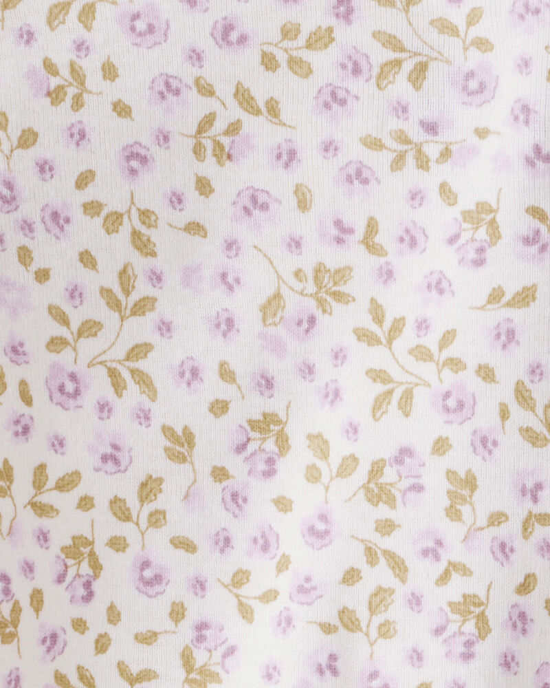 Baby Organic Cotton Pajamas in Botanic Muse Print, image 3 of 5 slides